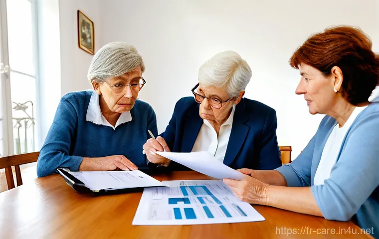 요양병원 비용 분류 - **Prompt: A compassionate and respectful moment between an elderly resident and a caregiver in a bri... 요양병원 비용 분류 - **Prompt: A compassionate and respectful moment between an elderly resident and a caregiver in a bri...